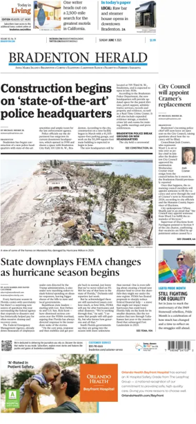 Cover of The Bradenton Herald (Sunday)