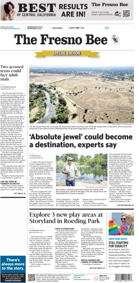 Cover of The Fresno Bee (Sunday)