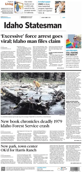 Cover of The Idaho Statesman (Sunday)