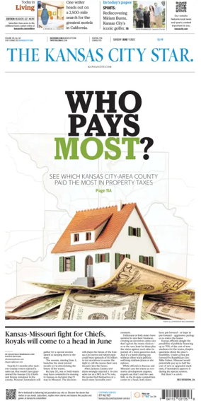 Cover of The Kansas City Star (Sunday)