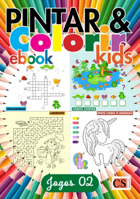 Cover of Pintar e Colorir Kids