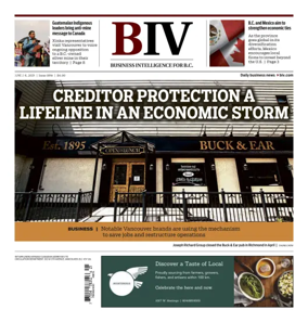 Cover of Business in Vancouver