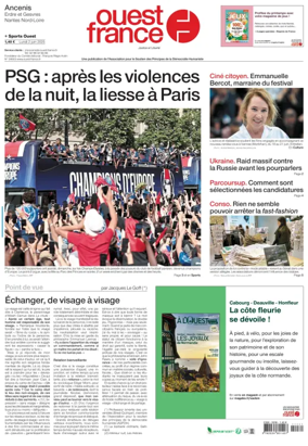 Cover of Ouest France (Ancenis)