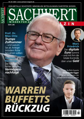 Cover of Sachwert Magazin