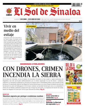 Cover of El Sol de Sinaloa