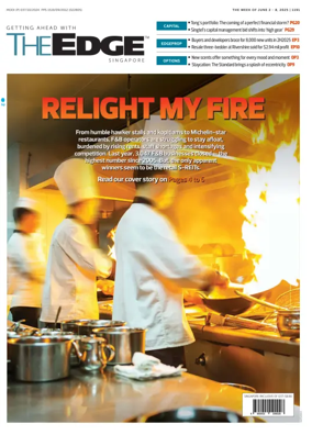 Cover of The Edge Singapore