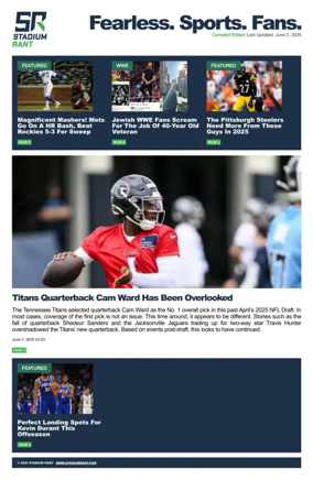 Cover of Stadium Rant