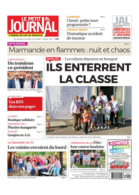 Cover of Le Petit Journal - L'hebdo du Lot-et-Garonne