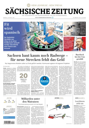 Cover of Sächsische Zeitung  (Dippoldiswalde)