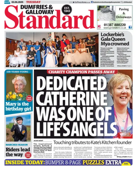 Cover of Dumfries & Galloway Standard