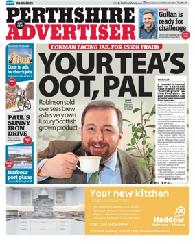 Cover of Perthshire Advertiser