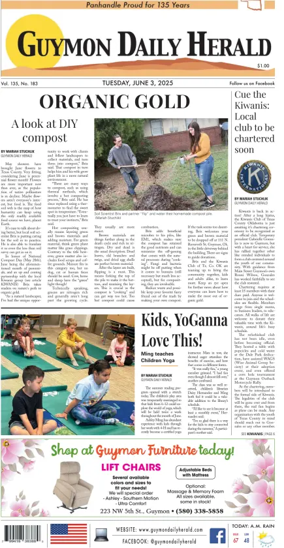 Cover of Guymon Daily Herald