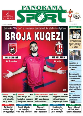 Cover of Panorama Sport (Albania)