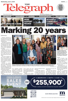 Cover of Seymour Telegraph