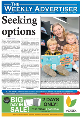 Cover of The Weekly Advertiser Horsham