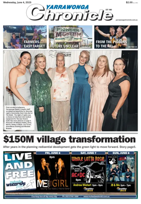 Cover of Yarrawonga Chronicle