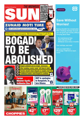 Cover of The Midweek Sun