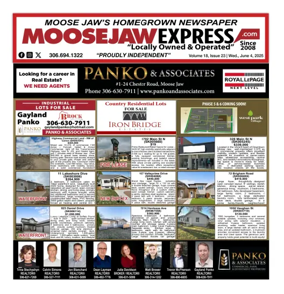 Cover of Moose Jaw Express.com