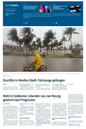 Cover of Euronews (German Edition)