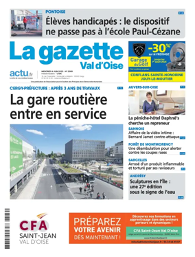 Cover of La Gazette Val d'Oise