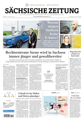 Cover of Sächsische Zeitung  (Großenhain)
