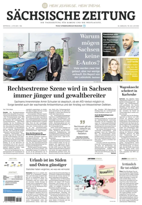 Cover of Sächsische Zeitung  (Kamenz)