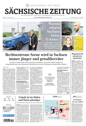 Cover of Sächsische Zeitung  (Niesky)