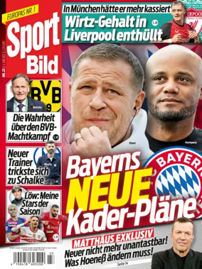 Cover of Sport BILD