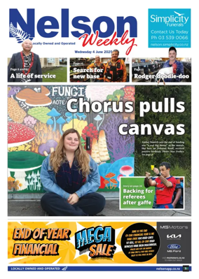 Cover of Nelson Weekly