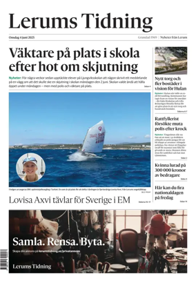 Cover of Lerums Tidning