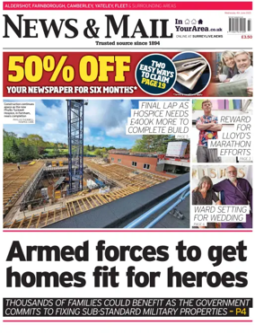 Cover of Aldershot News & Mail