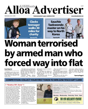 Cover of Alloa Advertiser