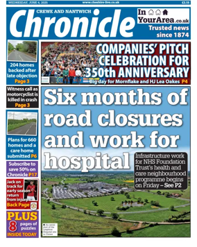 Cover of Crewe Chronicle