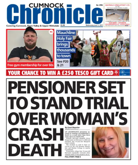 Cover of Cumnock Chronicle