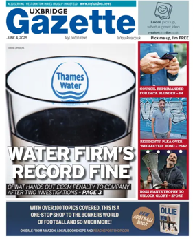 Cover of Harefield Gazette