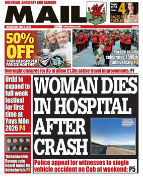 Cover of Holyhead Mail