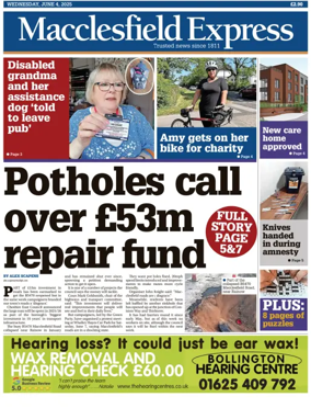 Cover of Macclesfield Express