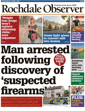 Cover of Rochdale Observer