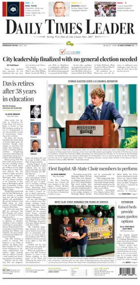 Cover of Daily Times Leader