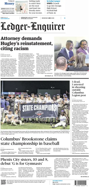 Cover of Ledger-Enquirer