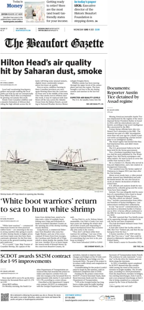 Cover of The Beaufort Gazette