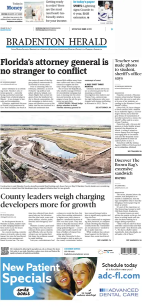 Cover of The Bradenton Herald