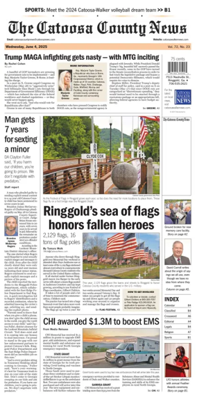 Cover of The Catoosa County News