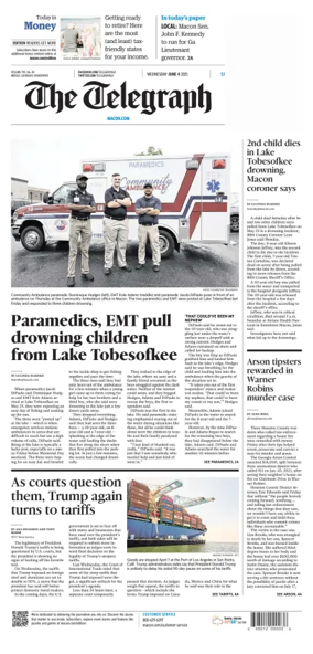 Cover of The Telegraph (Macon)
