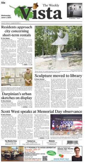 Cover of The Weekly Vista