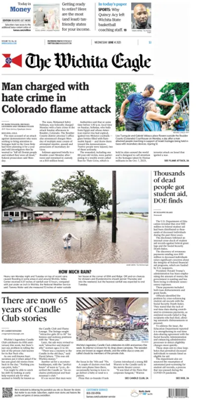Cover of The Wichita Eagle