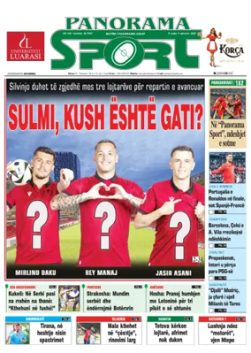 Cover of Panorama Sport (Albania)