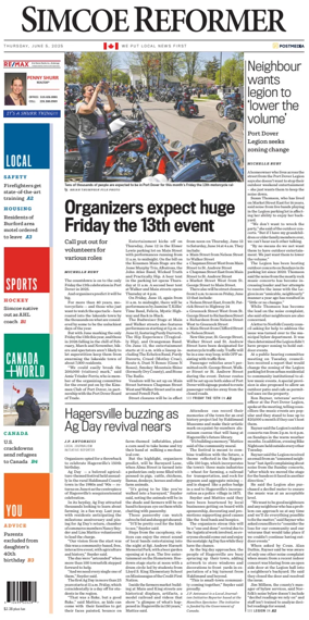 Cover of Simcoe Reformer