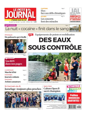Cover of Le Petit Journal - L'hebdo local du Lot