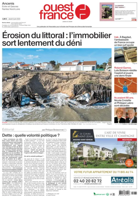 Cover of Ouest France (Ancenis)